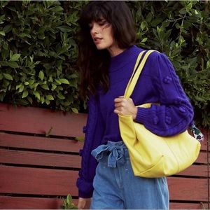 Anthropologie Maeve Kiara Textured Sweater